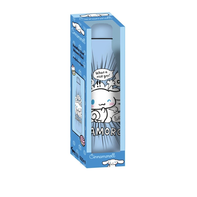 CINNAMOROLL - Bouteille en Acier Inoxydable 500ml 