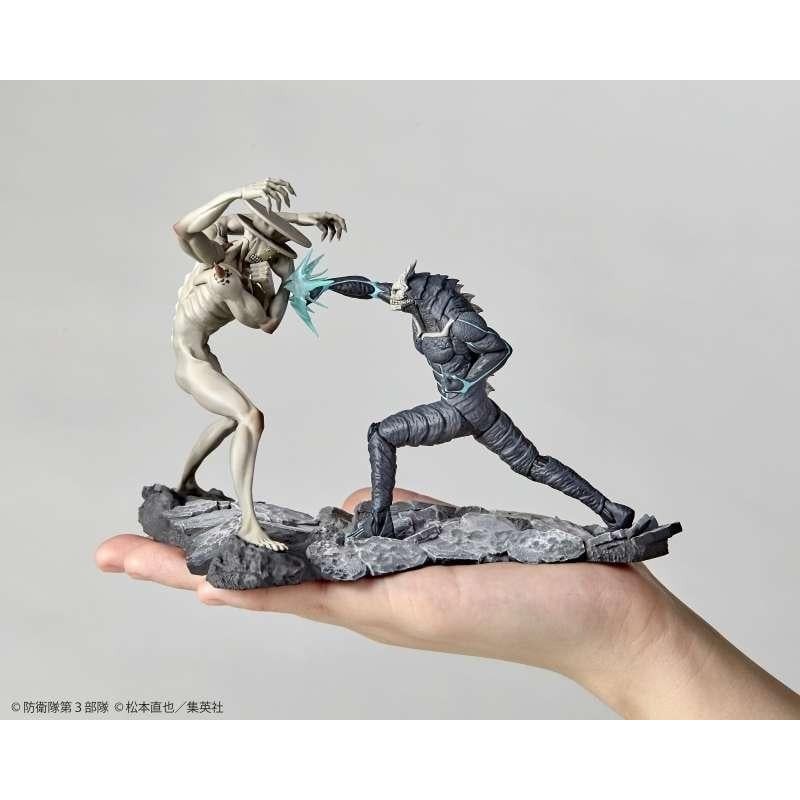 KAIJU N.8 - Kaiju N.8 VS Kaiju N.9 - Diorama 1/18 12.5cm 