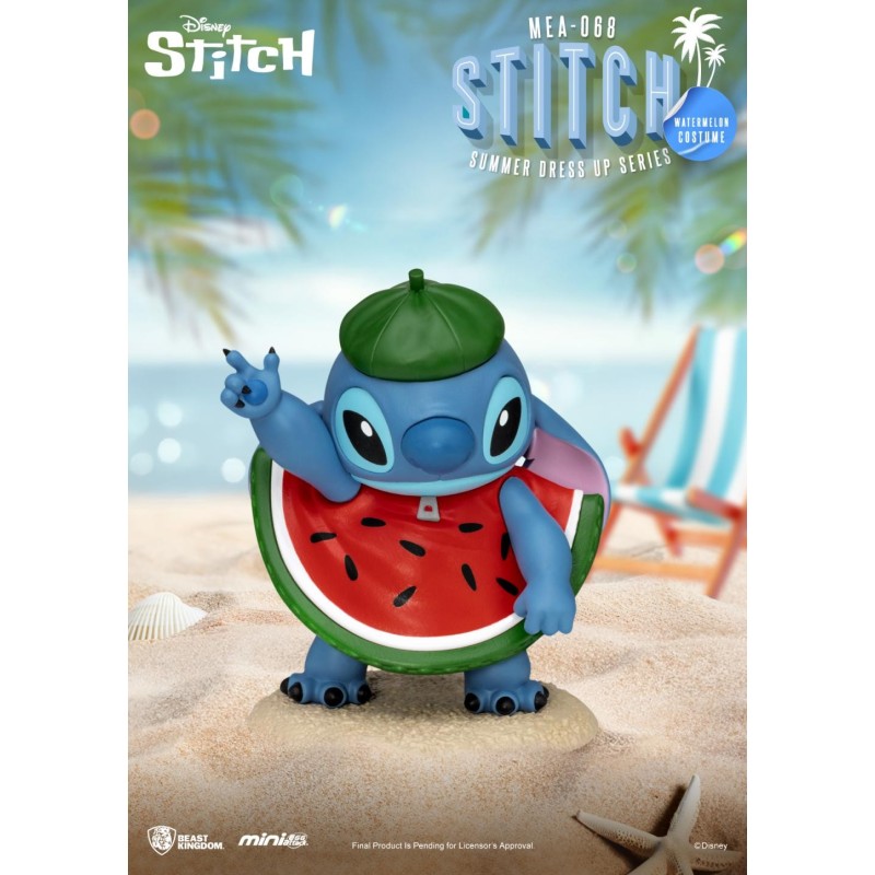 LILO & STITCH - Stitch Summer dress up - Set 6 Figurine 9cm 