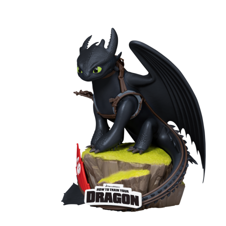 HOW TO TRAIN YOUR DRAGON - Toothless - Diorama D-Stage 15cm 