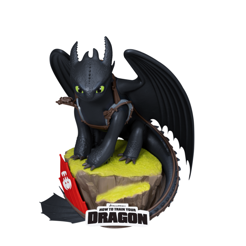 DRAGONS - Krokmou - Diorama D-Stage 15cm 