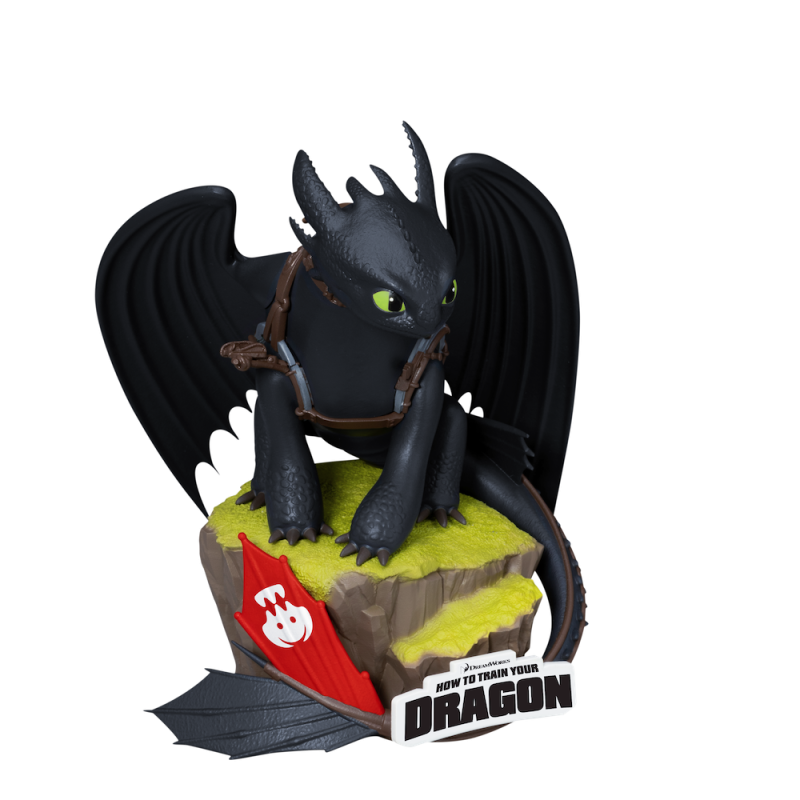 DRAGONS - Krokmou - Diorama D-Stage 15cm 