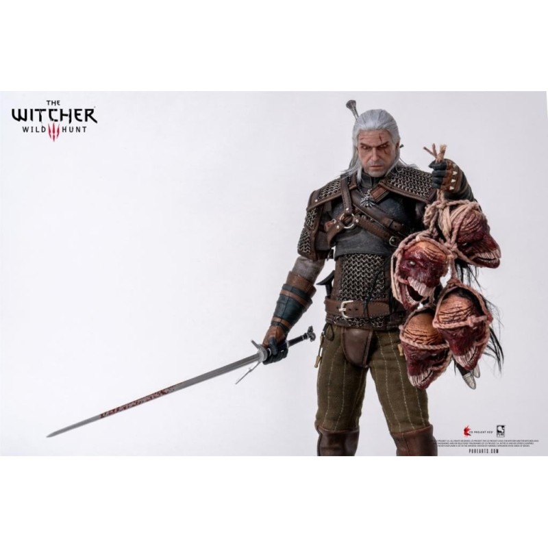 THE WITCHER 3 - Geralt de Riv - Figurine 1/6 30.5cm 