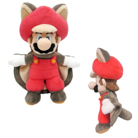 SUPER MARIO - Flying Squirrel Mario - Plush 24cm 