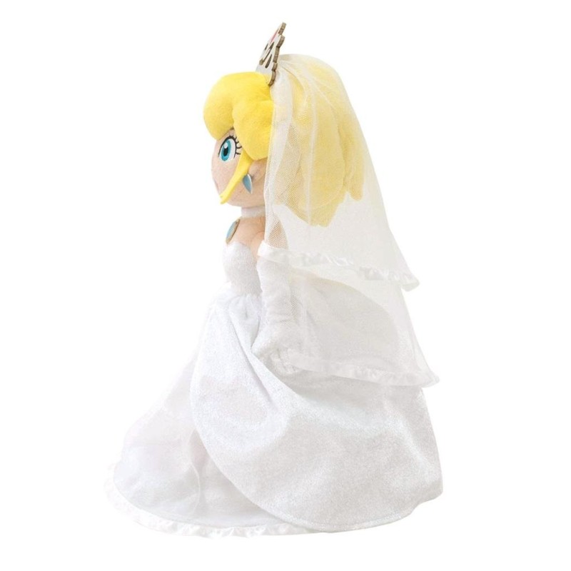 MARIO ODYSSEY - Peach "Tenue de Mariage avec boite" - Peluche 40cm 