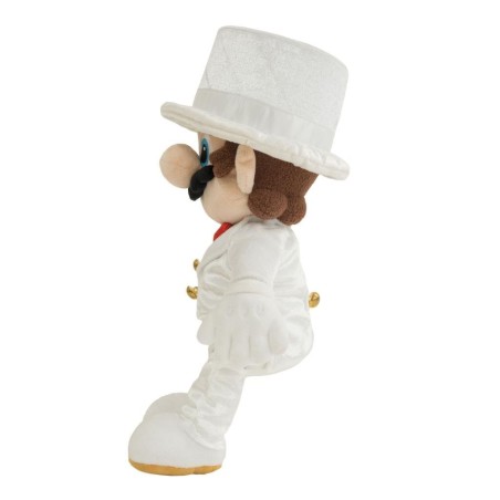 MARIO ODYSSEY - Mario "Tenue de Mariage avec boite" - Peluche 35cm 
