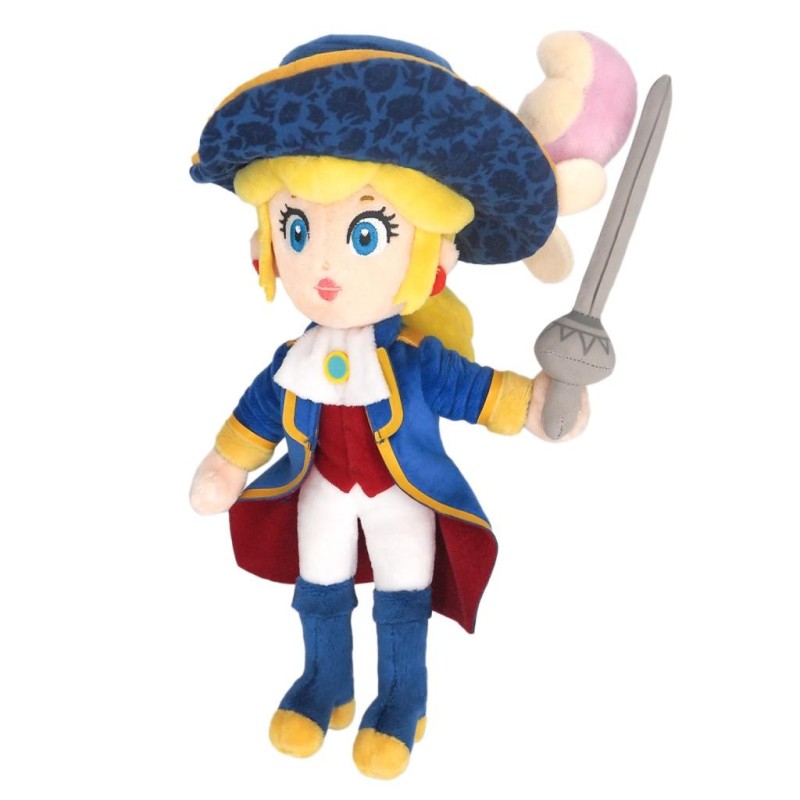PRINCESS PEACH SHOW TIME - Peach Swordfighter - Peluche 26cm 