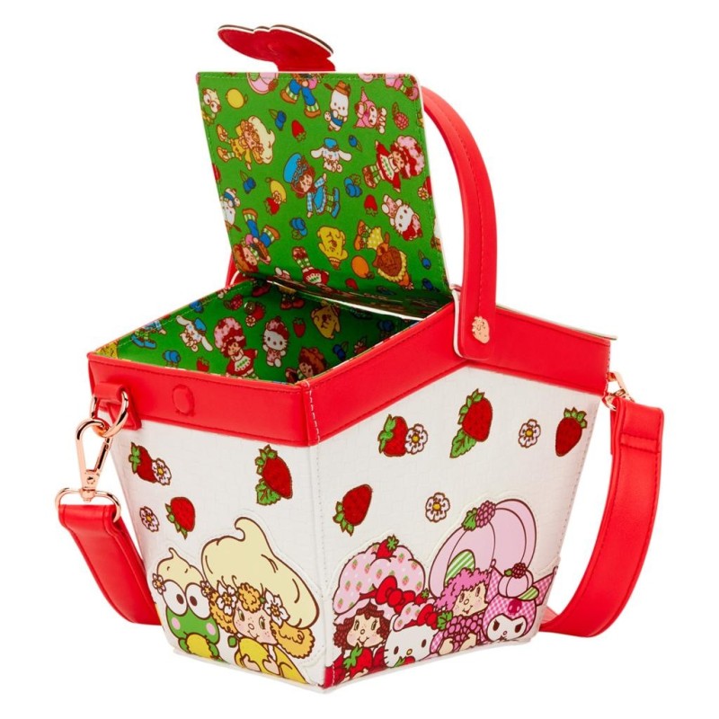 SANRIO X CHARLOTTE AUX FRAISES - Sac Bandoulière LoungeFly 