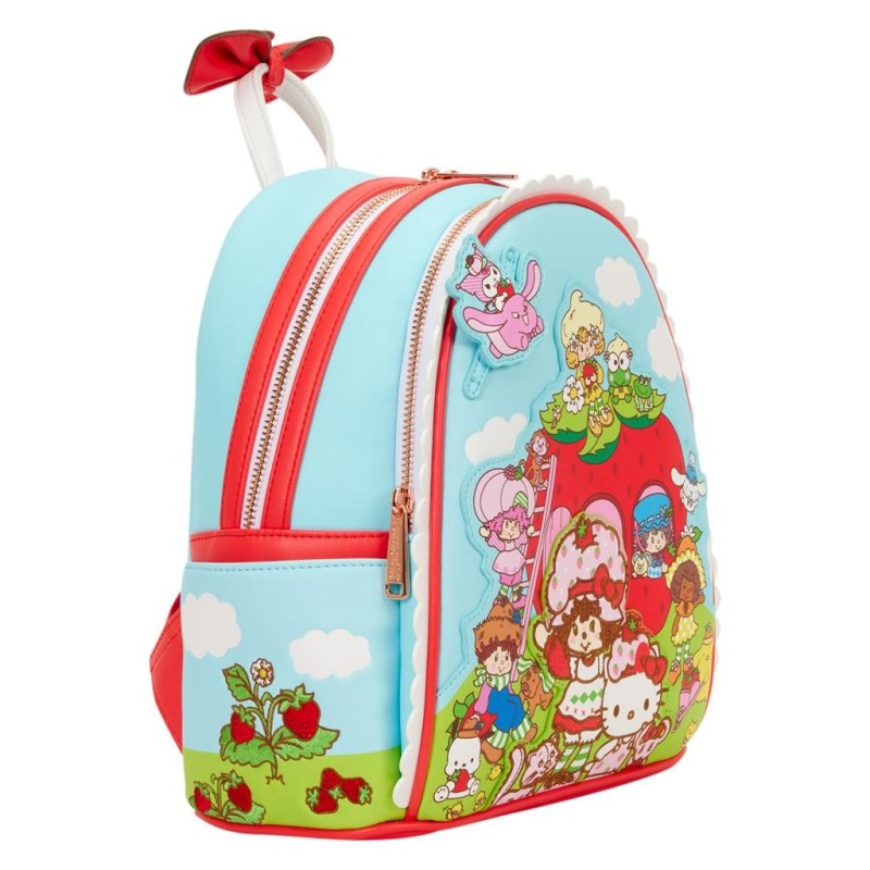 SANRIO X CHARLOTTE AUX FRAISES - Mini Sac à Dos LoungeFly 