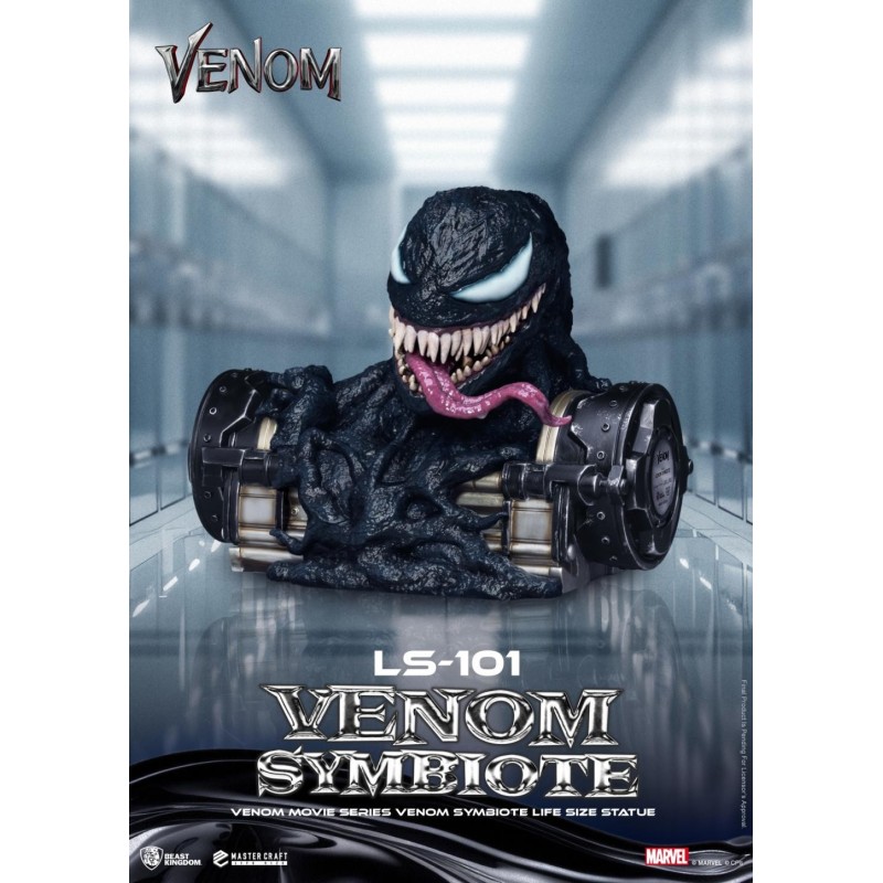 VENOM - Venom Symbiote - Statuette Life Size 24cm 