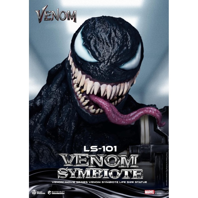 VENOM - Venom Symbiote - Statuette Life Size 24cm 