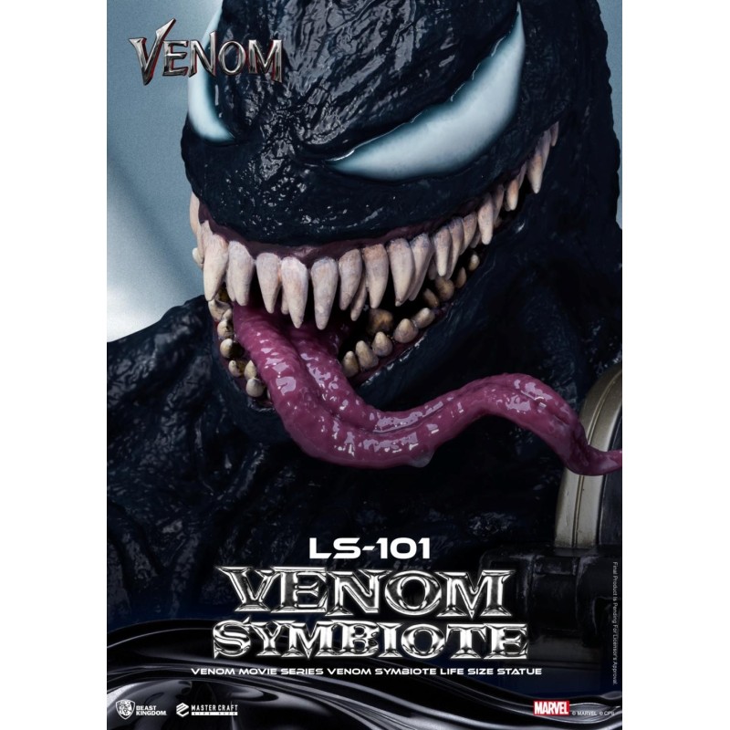 VENOM - Venom Symbiote - Statuette Life Size 24cm 