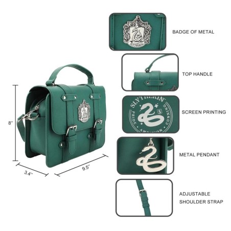 HARRY POTTER - Slytherin - Satchel Handbag 