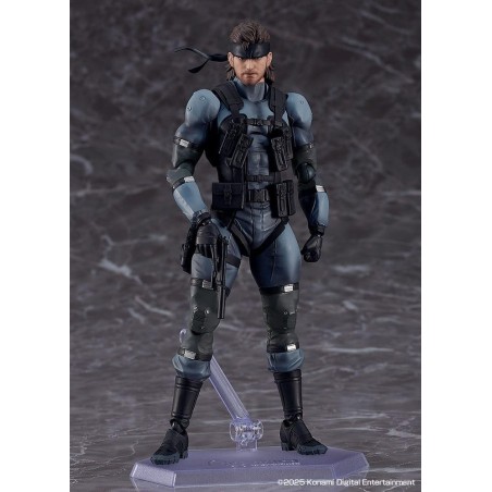 METAL GEAR SOLID 2 - Snake - Statuette Figma Update Edition 16cm 