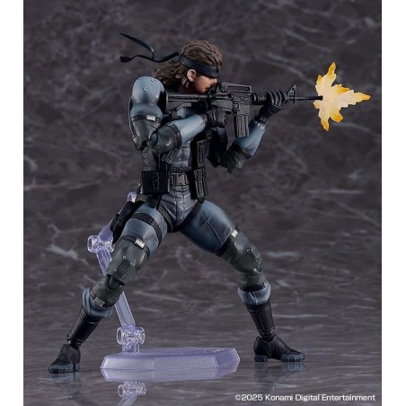 METAL GEAR SOLID 2 - Snake - Statuette Figma Update Edition 16cm 