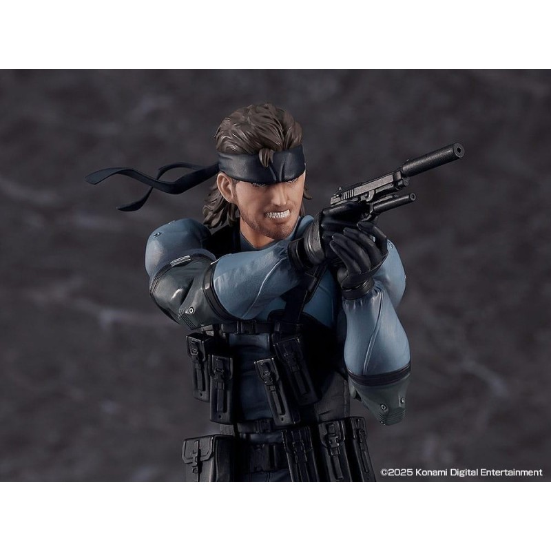 METAL GEAR SOLID 2 - Snake - Statuette Figma Update Edition 16cm 