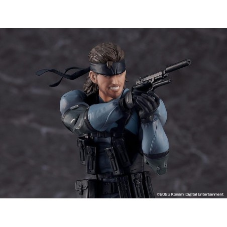 METAL GEAR SOLID 2 - Snake - Statuette Figma Update Edition 16cm 