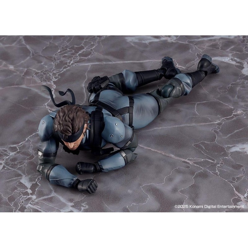 METAL GEAR SOLID 2 - Snake - Statuette Figma Update Edition 16cm 