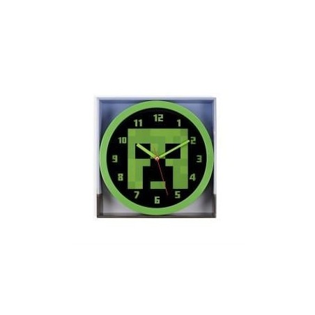MINECRAFT - Creeper - Horloge Murale 25cm 