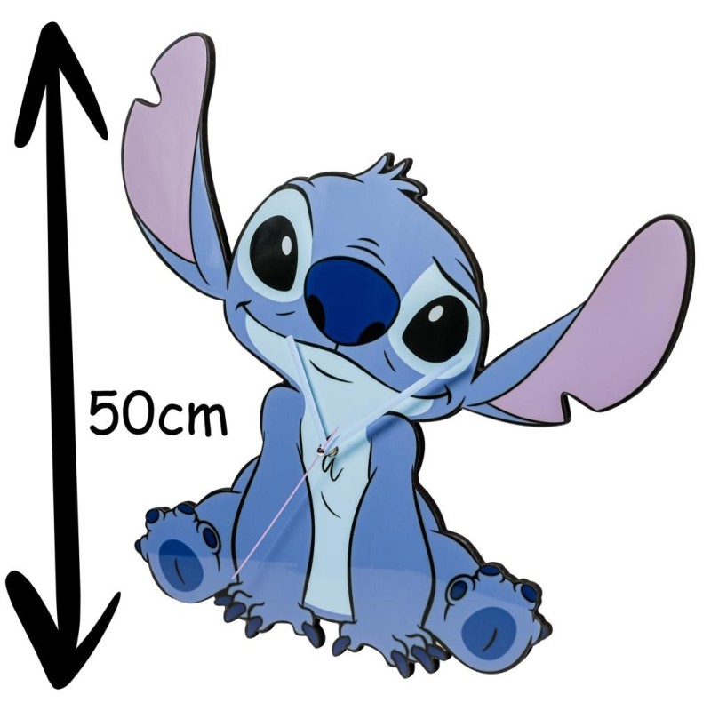 STITCH - Shaped - Horloge Murale 45cm 