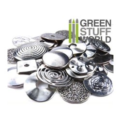 perles CONNECTEURS ronds Set 85gr - Grands 2