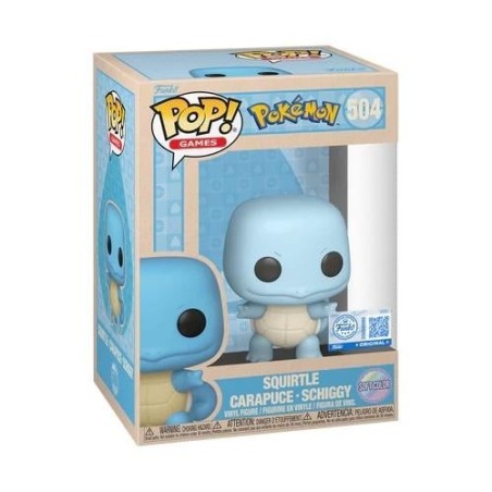 POKEMON - POP Games N° 504 - Squirtle (Soft Color) 