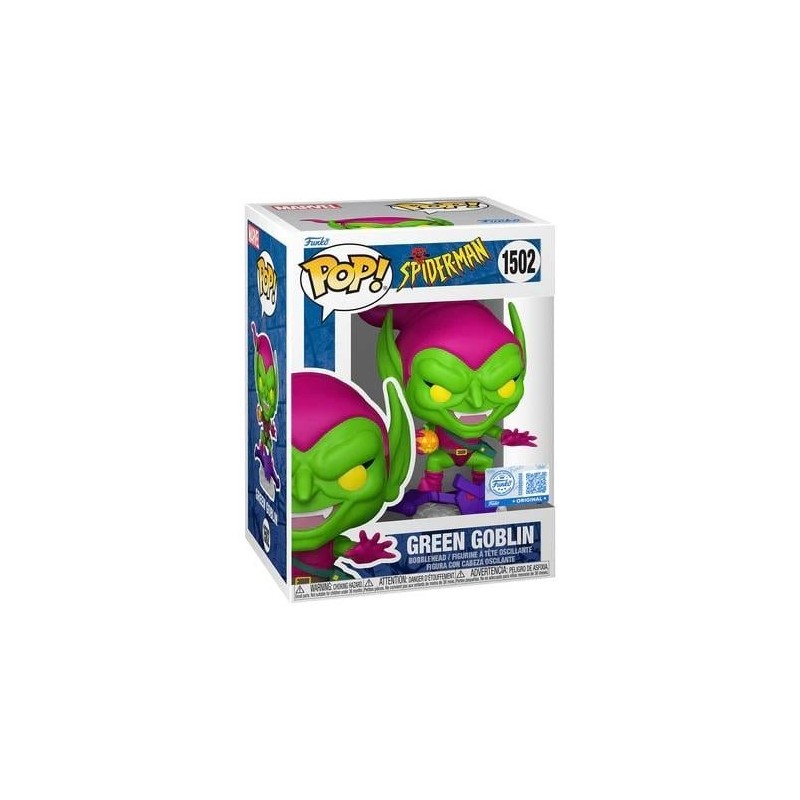 SPIDER-MAN - POP Marvel N° 1502 - Le Bouffon Vert 
