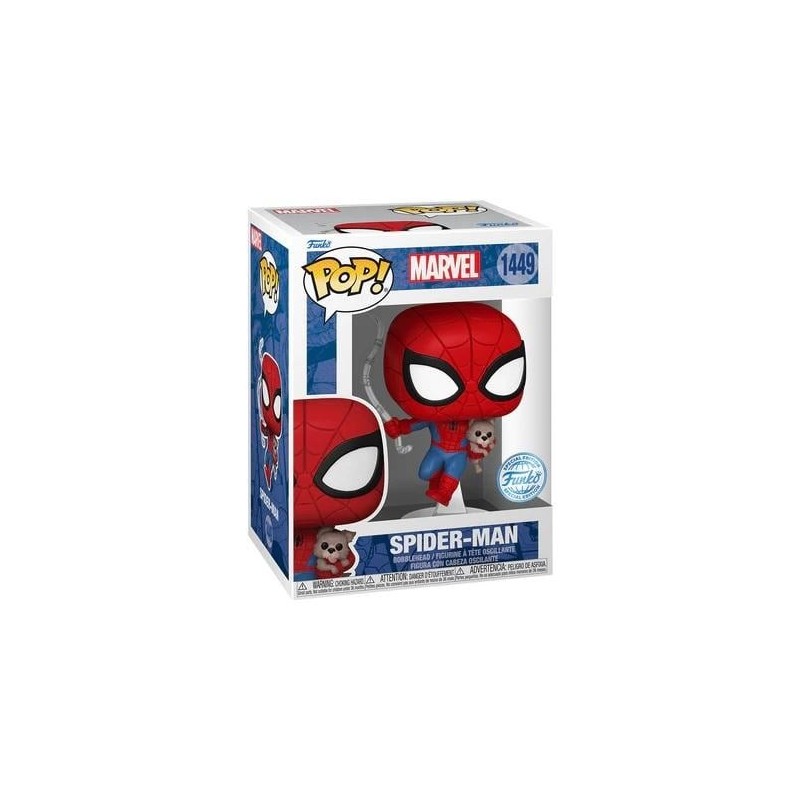MARVEL - POP N° 1449 - Spider-Man avec Sandwich 