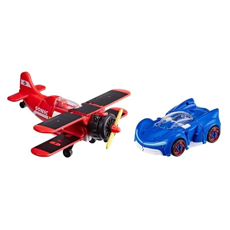 TRANSFORMERS X SONIC - Wingtail & Blue Booster - Fig. Collab. 13cm 