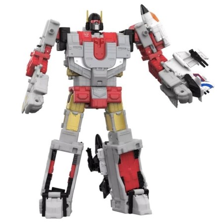 TRANSFORMERS - Aerialbot Silverbot - Figurine Age Of Primes 17cm 