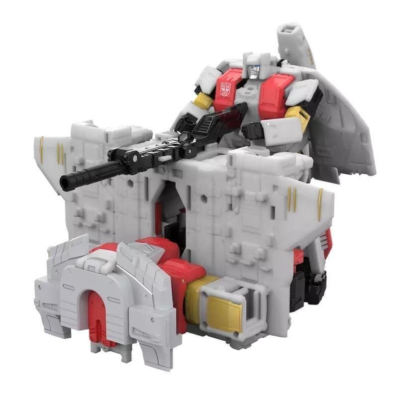 TRANSFORMERS - Aerialbot Silverbot - Figurine Age Of Primes 17cm 