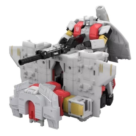 TRANSFORMERS - Aerialbot Silverbot - Figurine Age Of Primes 17cm 