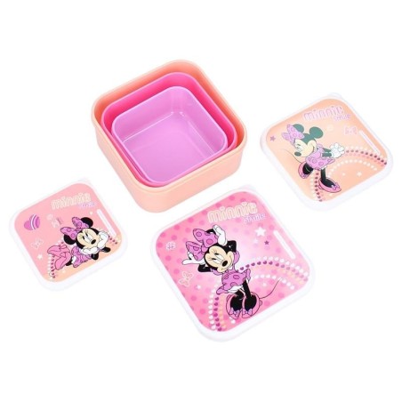 MINNIE - Fresh Bites - Boîtes à Snack - 3 pcs 