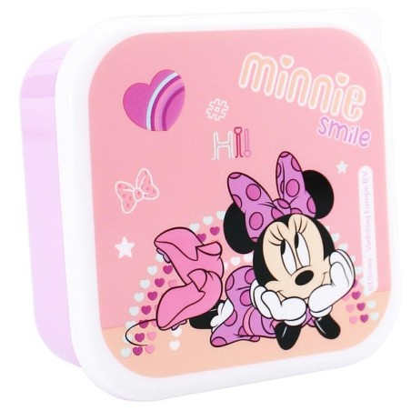 MINNIE - Fresh Bites - Boîtes à Snack - 3 pcs 