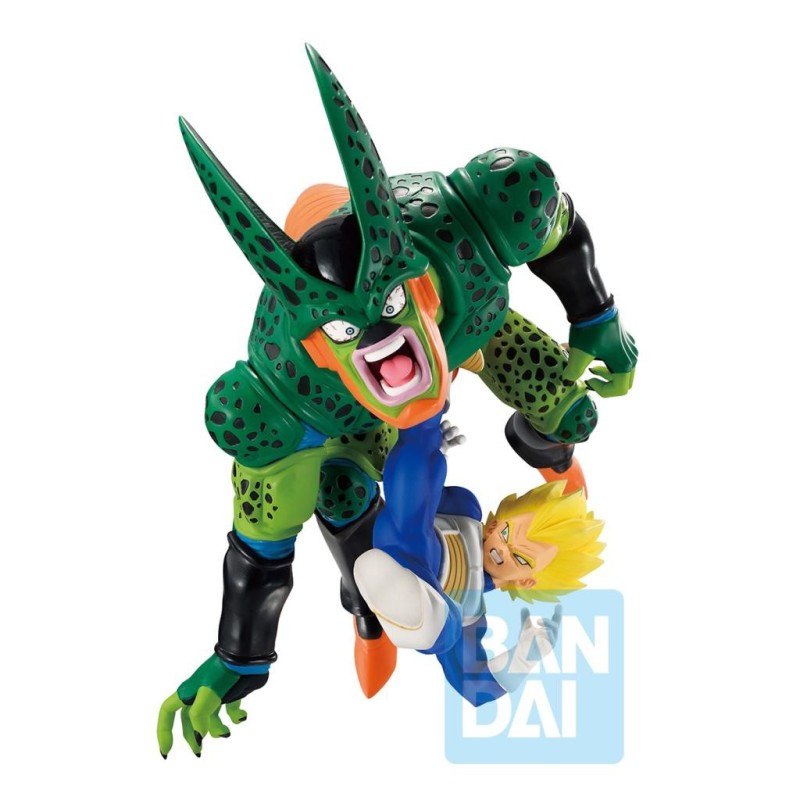 DRAGON BALL Z - Vegeta VS Cell - Figurine Dragon History II 17cm 