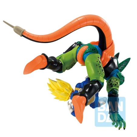 DRAGON BALL Z - Vegeta VS Cell - Figurine Dragon History II 17cm 