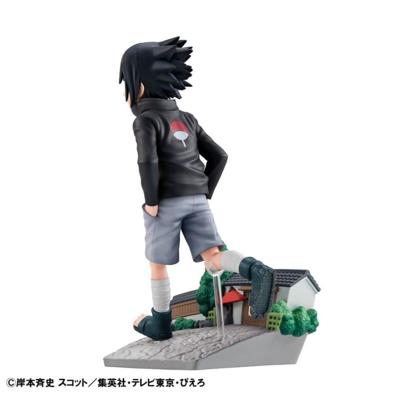 NARUTO SHIPPUDEN - Sasuke Uchiha "Go!" - Statue G.E.M. 14cm 