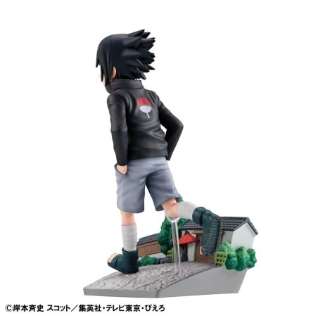 NARUTO SHIPPUDEN - Sasuke Uchiha "Go!" - Statue G.E.M. 14cm 