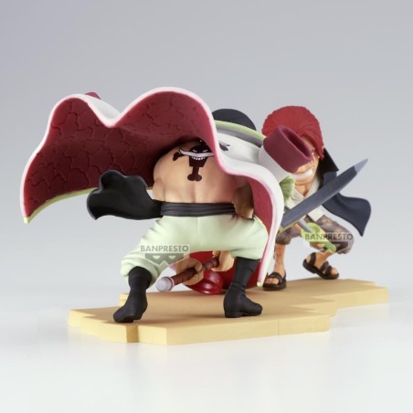 ONE PIECE - Edward Newgate VS Shanks - Figurine WCF Log Stories 13cm 