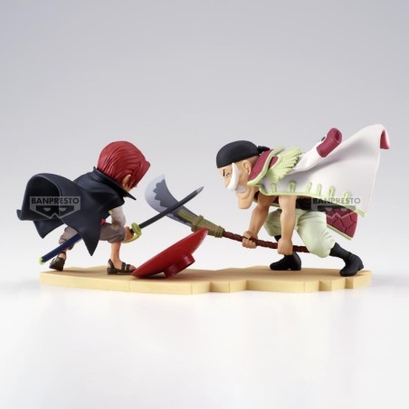 ONE PIECE - Edward Newgate VS Shanks - Figurine WCF Log Stories 13cm 
