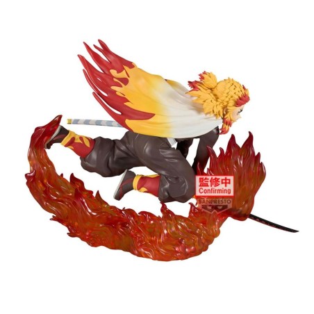 DEMON SLAYER - Kyojuro Rengoku - Figurine Vibration Stars Plus 14cm 