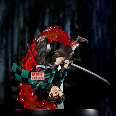 DEMON SLAYER - Tanjiro Kamado - Figurine Vibration Stars Plus 12cm 