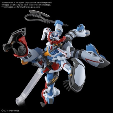 GUNDAM - HG 1/144 GQuuuuuuX - Model Kit 