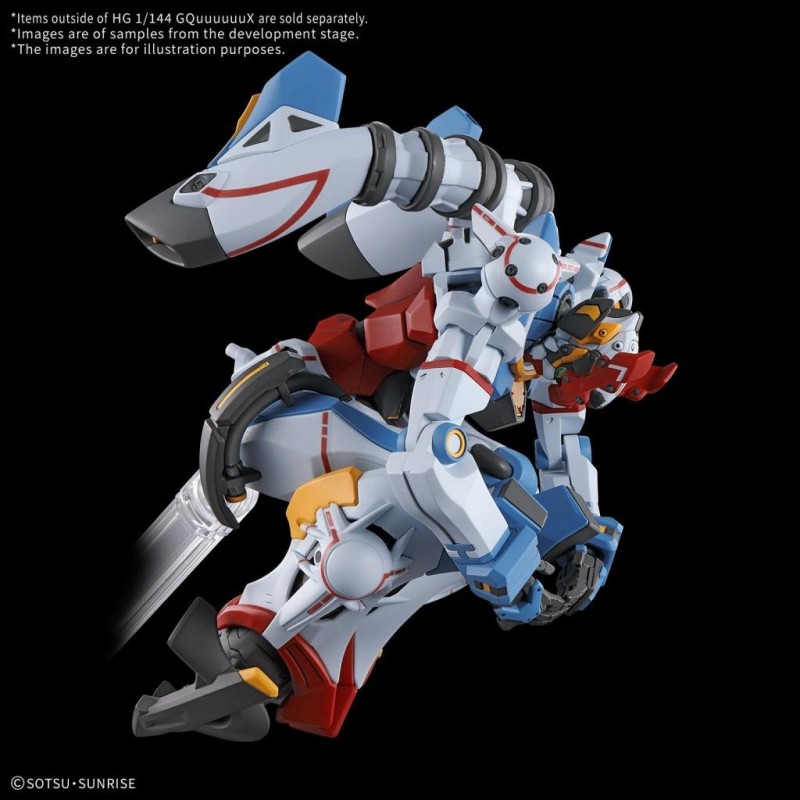 GUNDAM - HG 1/144 GQuuuuuuX - Model Kit 