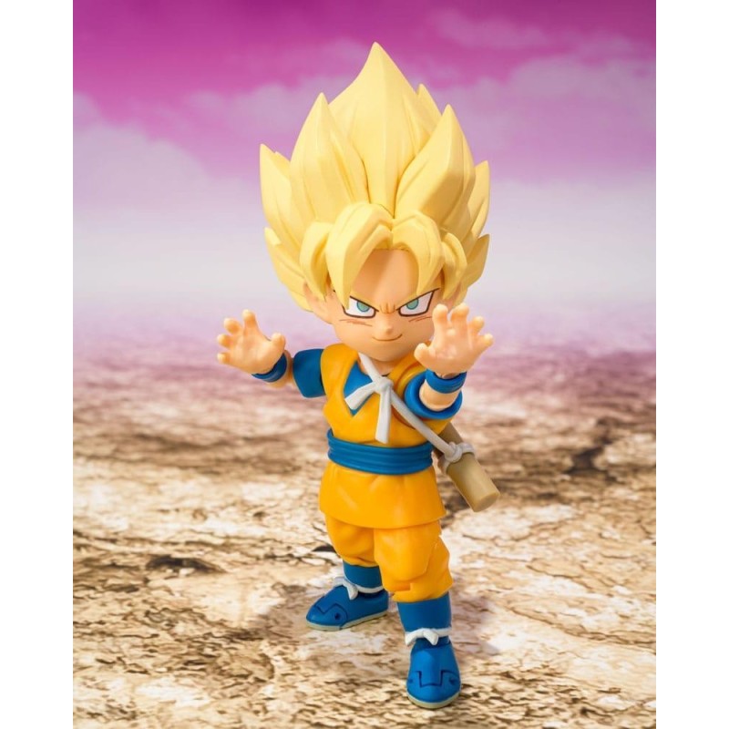 DRAGON BALL DAIMA - Super Saiyan Mini Son Goku -Fig. S.H. Figuarts 7cm 