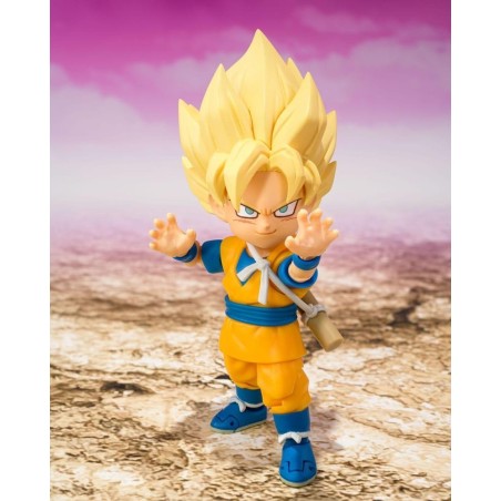 DRAGON BALL DAIMA - Super Saiyan Mini Son Goku -Fig. S.H. Figuarts 7cm 