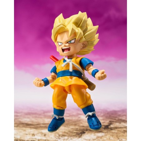 DRAGON BALL DAIMA - Super Saiyan Mini Son Goku -Fig. S.H. Figuarts 7cm 