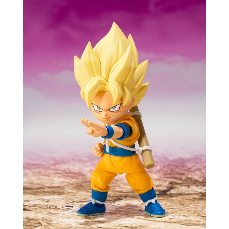 DRAGON BALL DAIMA - Super Saiyan Mini Son Goku -Fig. S.H. Figuarts 7cm 