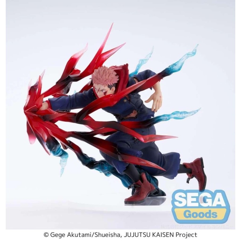 JUJUTSU KAISEN - Yuji Itadori "Black Flash" - Statuette Luminasta 16cm 