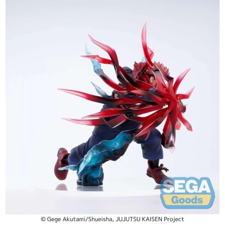 JUJUTSU KAISEN - Yuji Itadori "Black Flash" - Statuette Luminasta 16cm 